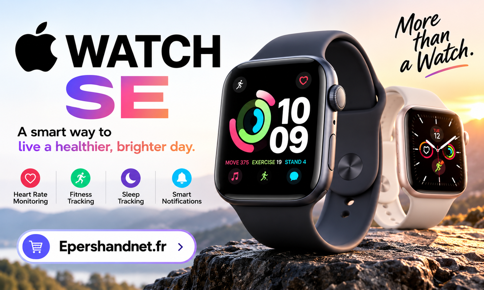 Apple Watch SE : la montre abordable qui change de dimension