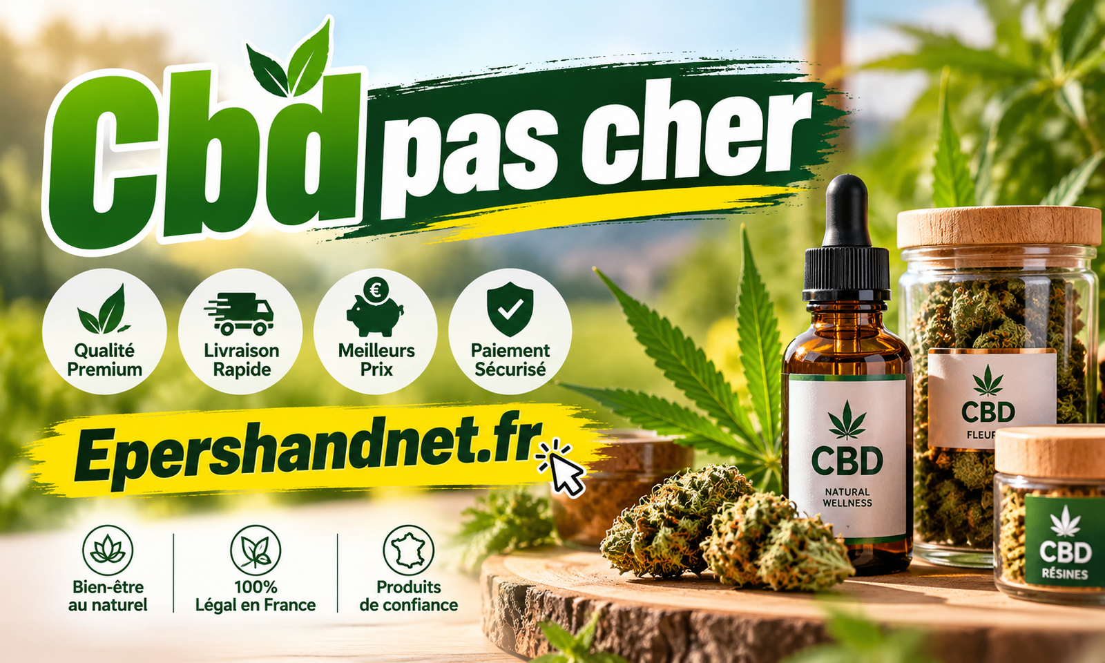 CBD pas cher : économiser sans sacrifier la qualité