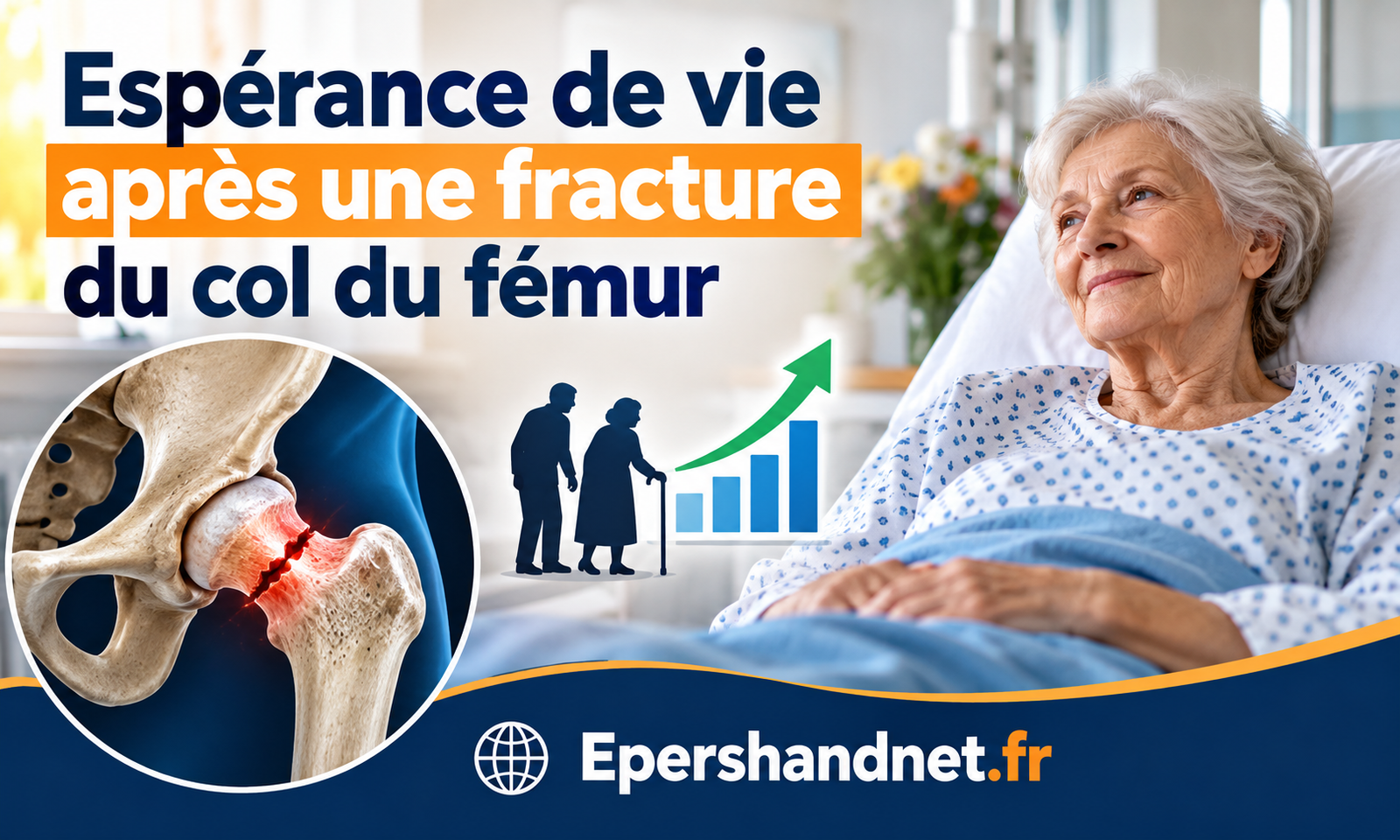 Espérance de vie après une fracture du col du fémur
