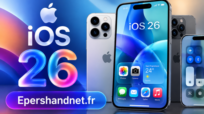 iOS 26 : nouveautés, fonctionnalités et avenir du système Apple